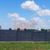забор ранчо Т-коллекция двусторониий горизонтальный забор