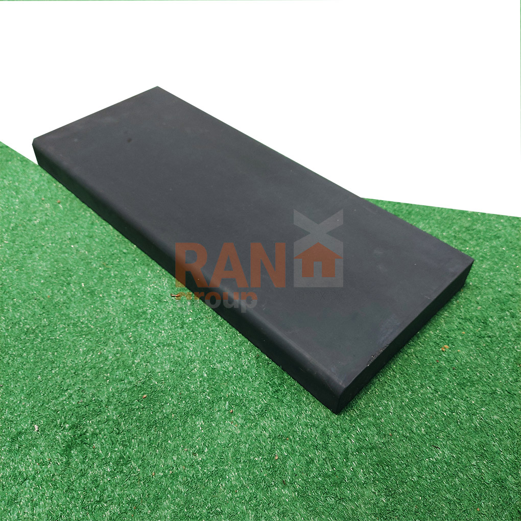 крышка для забора 200х500 графит