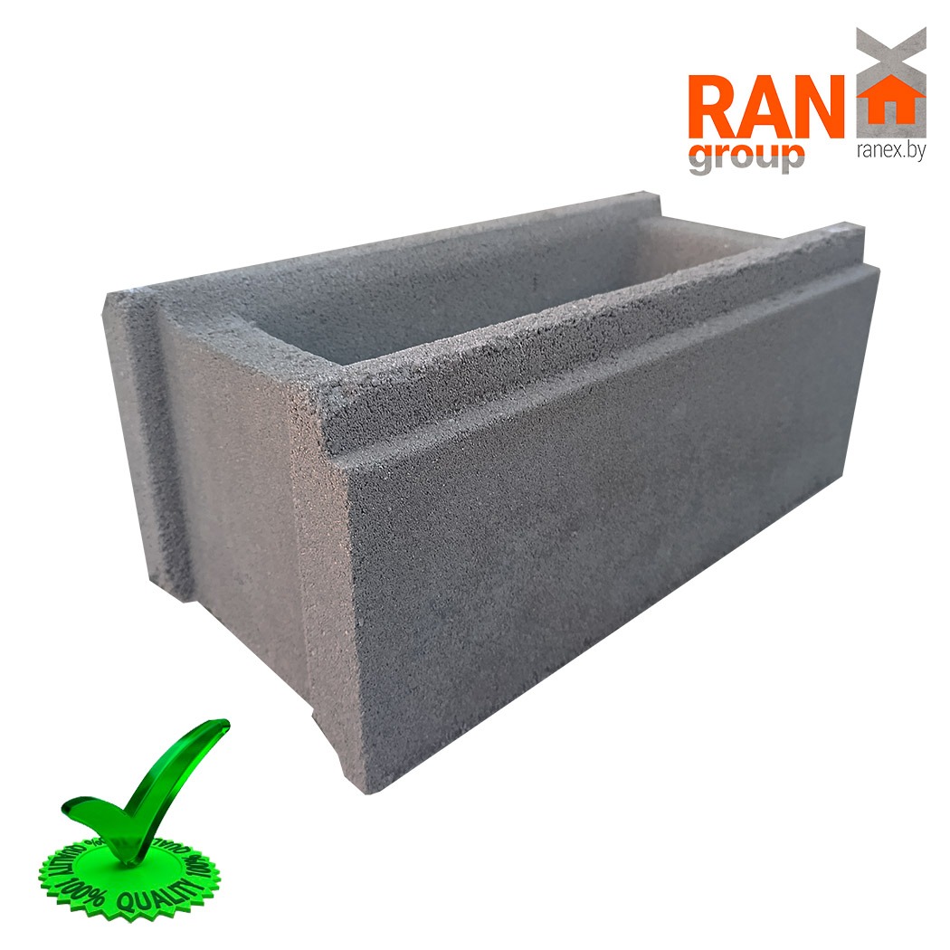 бетонный блок для пролётов забора