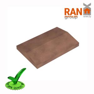 крышки для забора 265мм двускатные