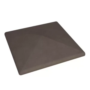 Крышка для забора бетонная 450*450*80 мм (Цвет графит)